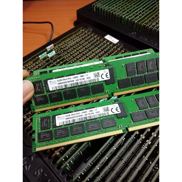 Memory Ram Server 32gb DDR4- 2Rx4 PC4-2400T ECC RDIMM ORIGINAL KHUSUS BUAT PC SERVER XEON