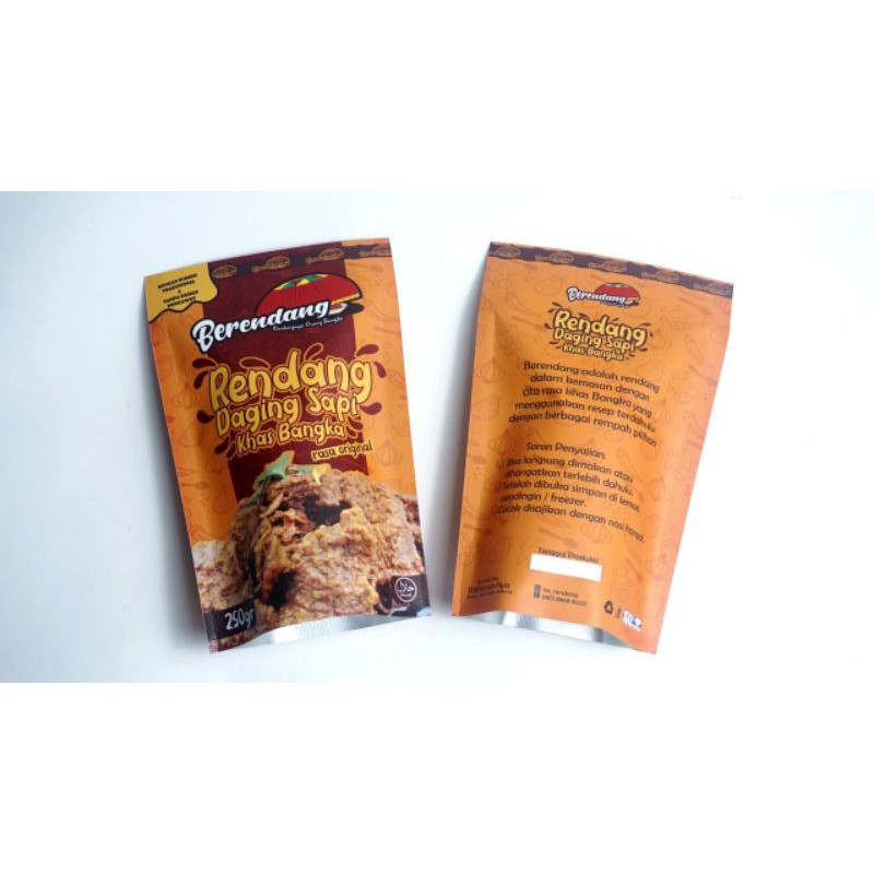 

Rendang Sapi Khas Bangka/ 250gr
