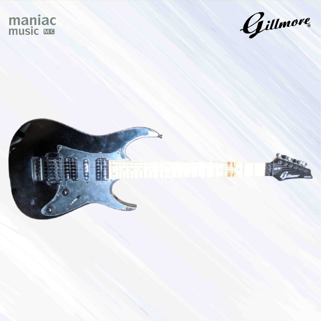 Gillmore GX5FR BK - Gitar Elektrik. Original. Hitam