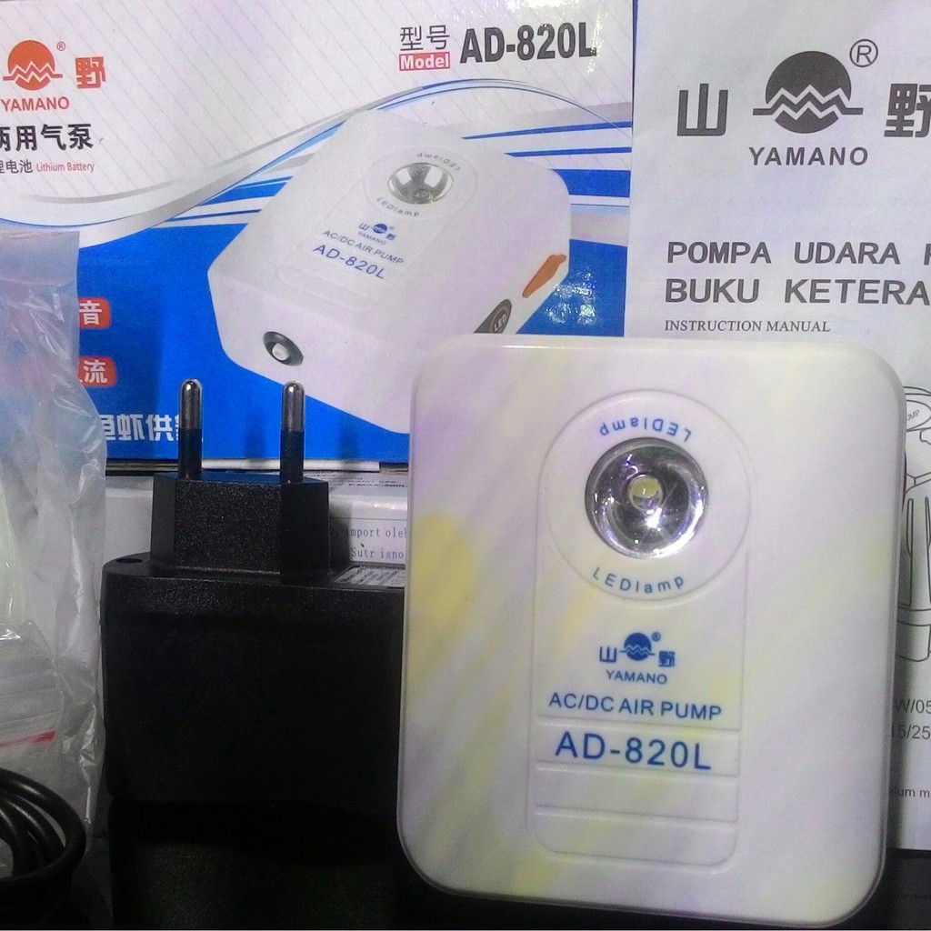 AERATOR/AIR PUMP ACDC - AC DC YAMANO AD - 820L AUTOMATIC CHARGE