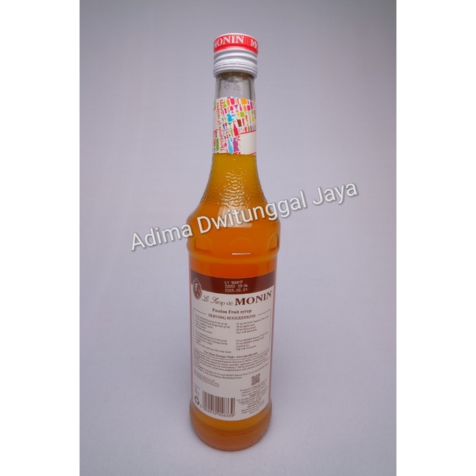 Monin Passion Fruit Syrup / Sirup Passion Fruit Monin 700ml