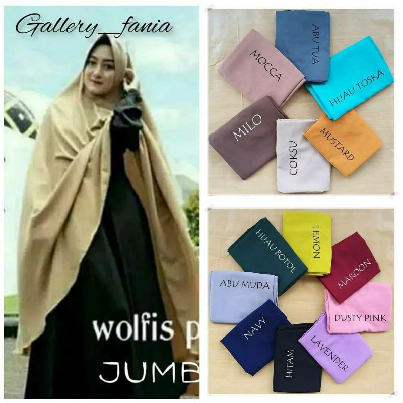 Khimar Jumbo Ukuran XXXL