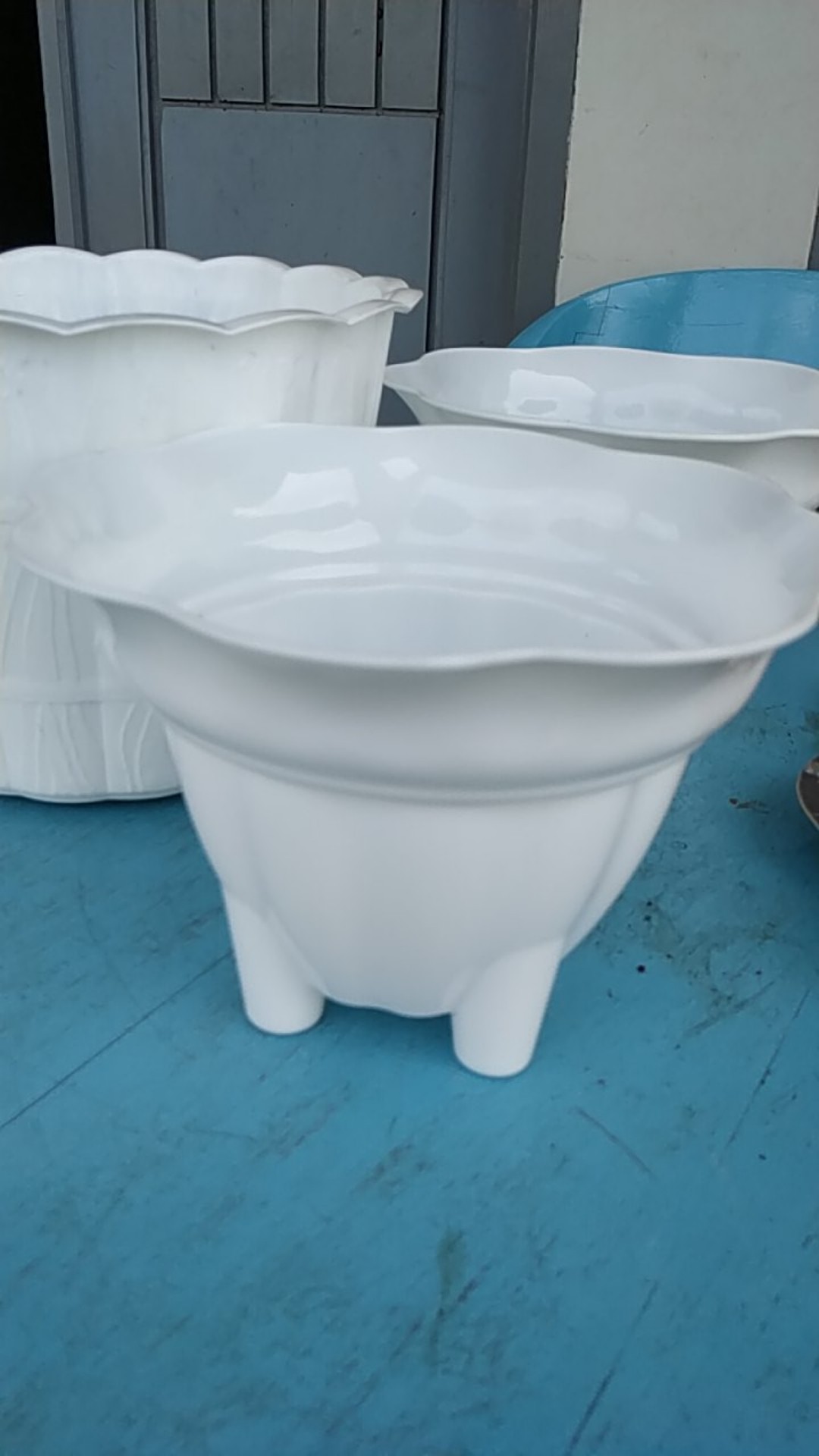 Pot Bunga Kaki Plastik 20 Cm