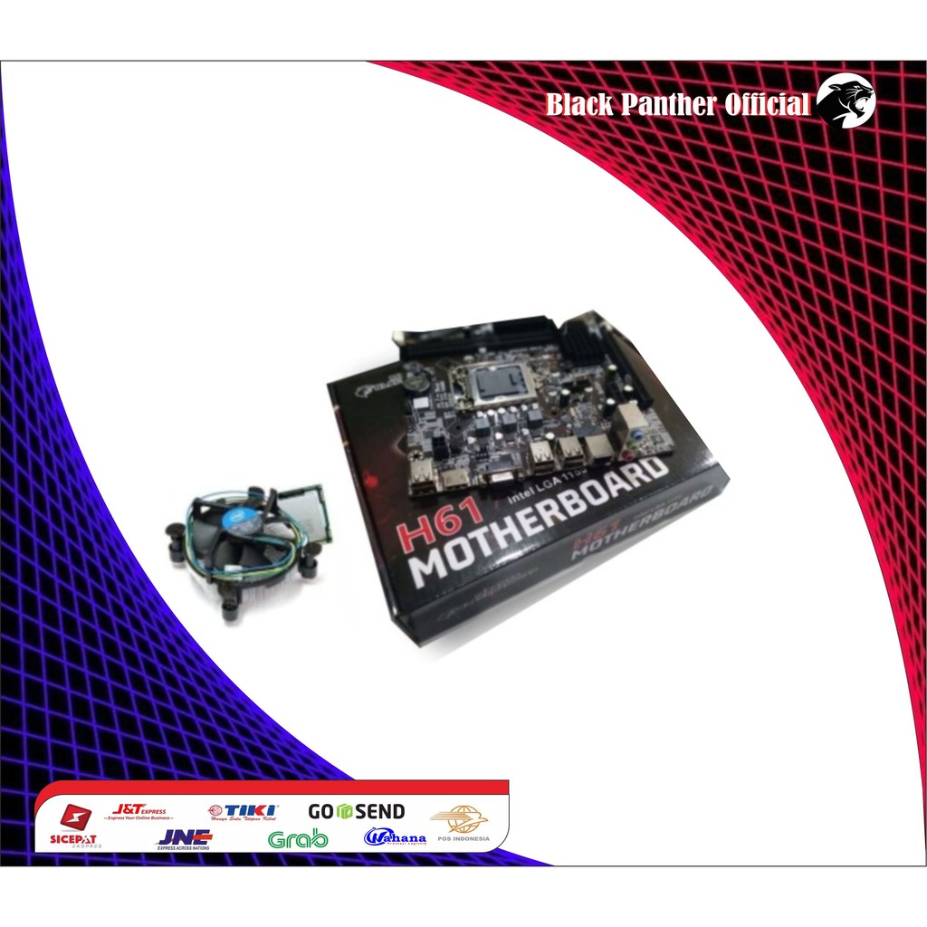 PAKET MOBO H61 & Intel Core i3 3220