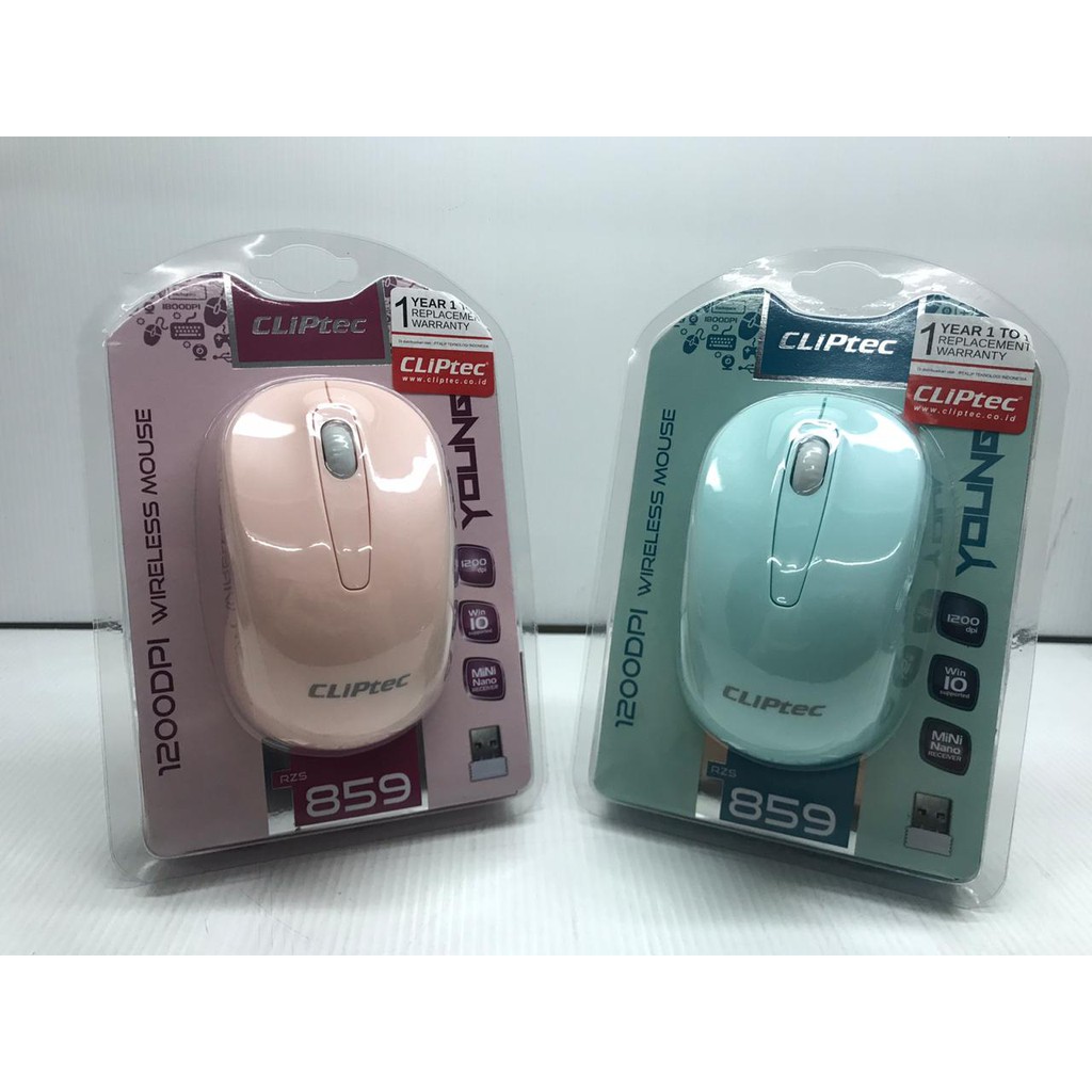 Mouse Wireless Optik Cliptec RZS859 Young 2.4GHz