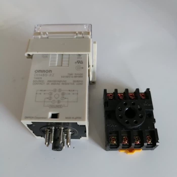 Programmable Relay Delay Double Timer AC 220V 5A DH48S-S