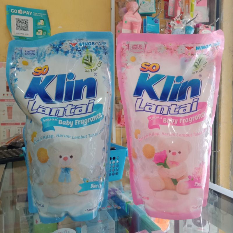 So Klin Lantai Sensasi Baby Fragrance 750ml