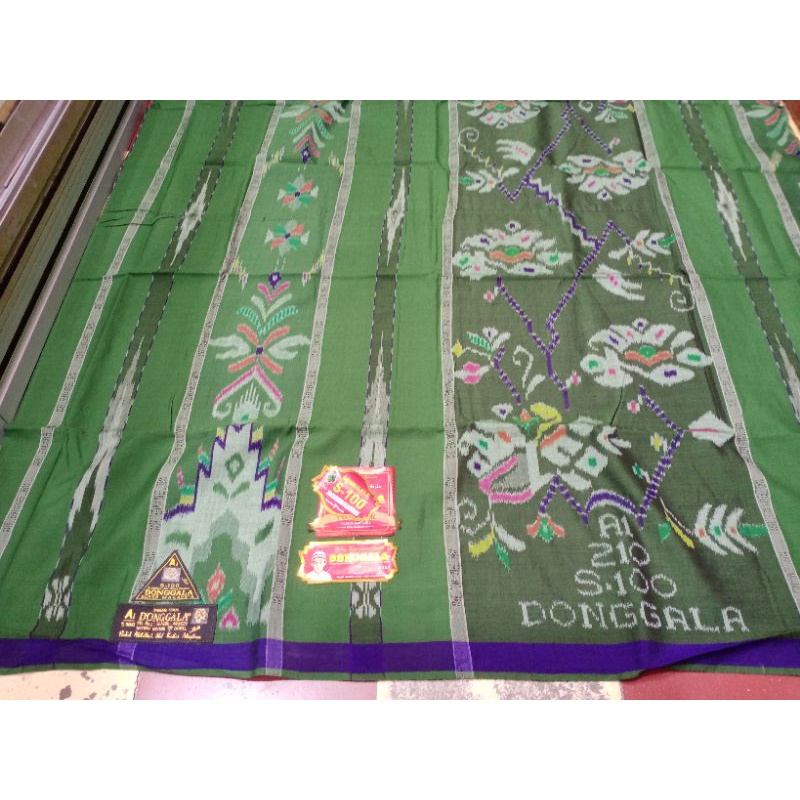 sarung DONGGALA  A1 S100 .. sutra Spunsilk