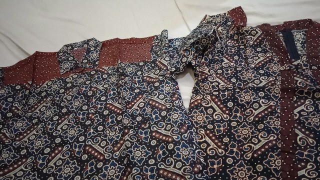 Maura Couple Sania Ruffle Batik Couple Ori .