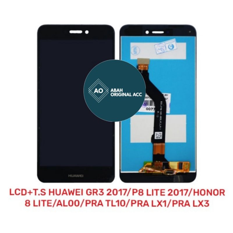 LCD HUAWEI PRA LX2 PRA LX 3 HONOR 8 LITE HUAWEI P8 LITE 2017 GR3 2017 ORIGINAL 100% ORI