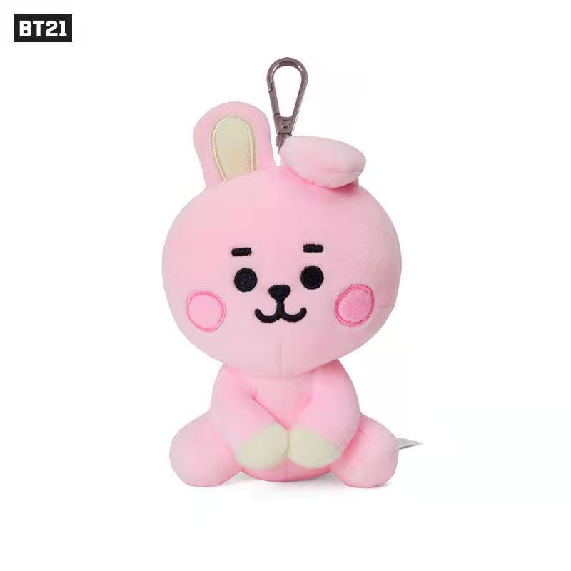 Boneka Duduk KPOP BTS Baby 12cm TATA COOKY CHIMMY KOYA SHOOKY MANG RJ Baby Gantungan Kunci Mewah In Stock New Arrival