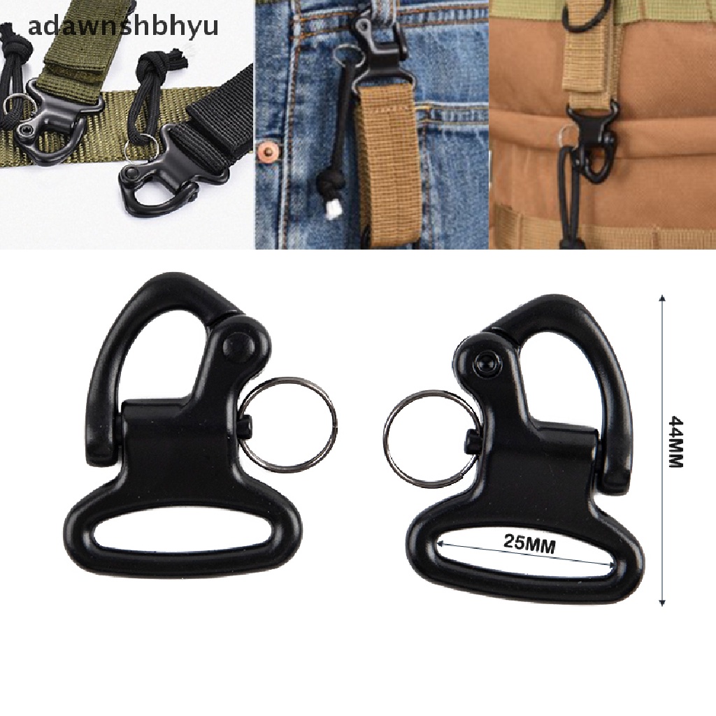 Adawnshbhyu Outdoor EDC Backpack Strap Clasp Carabiner Camp Gantungan Botol Tactical Holder