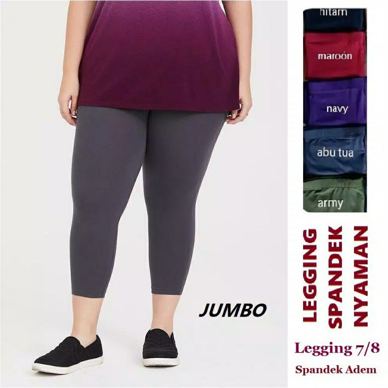 LEGGING PENDEK JUMBO/LEGGING PENDEK JUMBO MURAH/CELAMIS MURAH /CELAMIS BESTSELLER