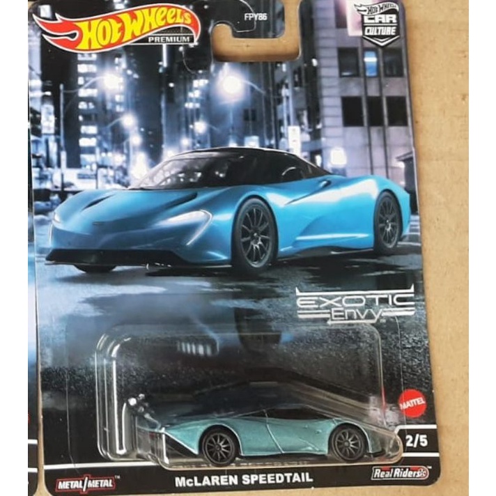 Hotwheels Exotic Envy Mc Laren Speedtail