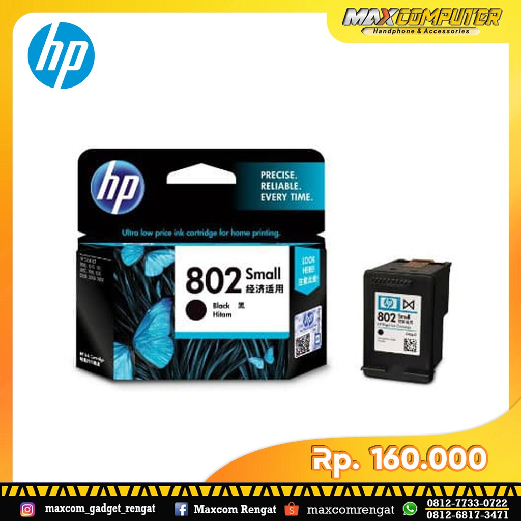 Catridge Hp 802 Color / Black