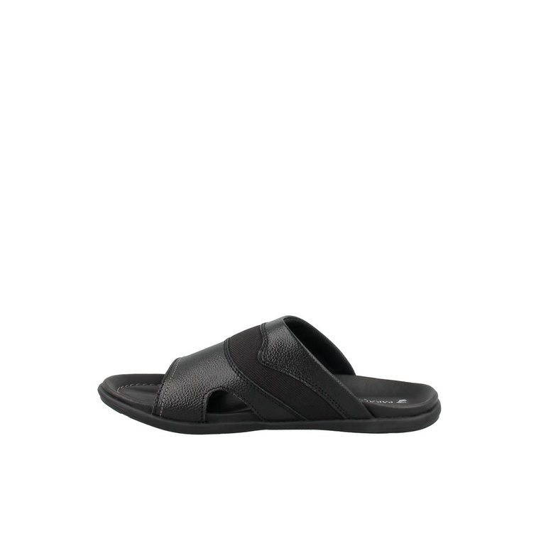 SANDAL SLIDE PAKALOLO PRIA ORIGINAL CASUAL KULIT ASLI BLACK PB62