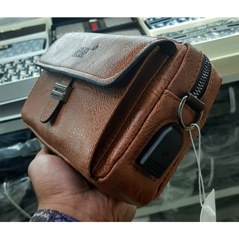 Handbag MB Tas Tangan Model Pouch USB Pria/Wanita MB118-10