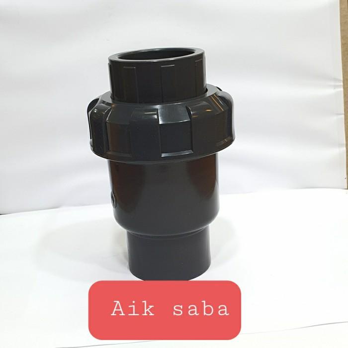 Foot Valve Single Ball Check Pvc 1 Inch / Ball Check Valve Single Watermur