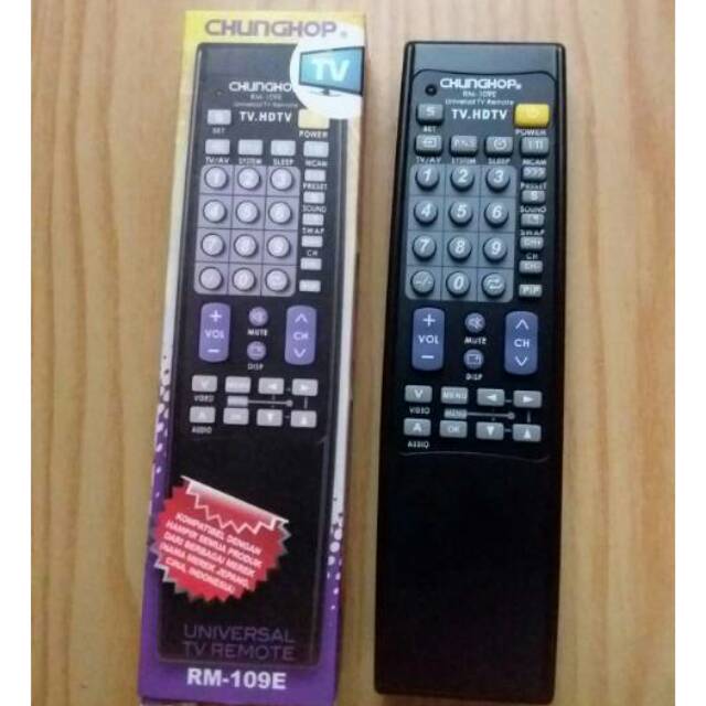 Remote TV Universal Chunghop RM-109E