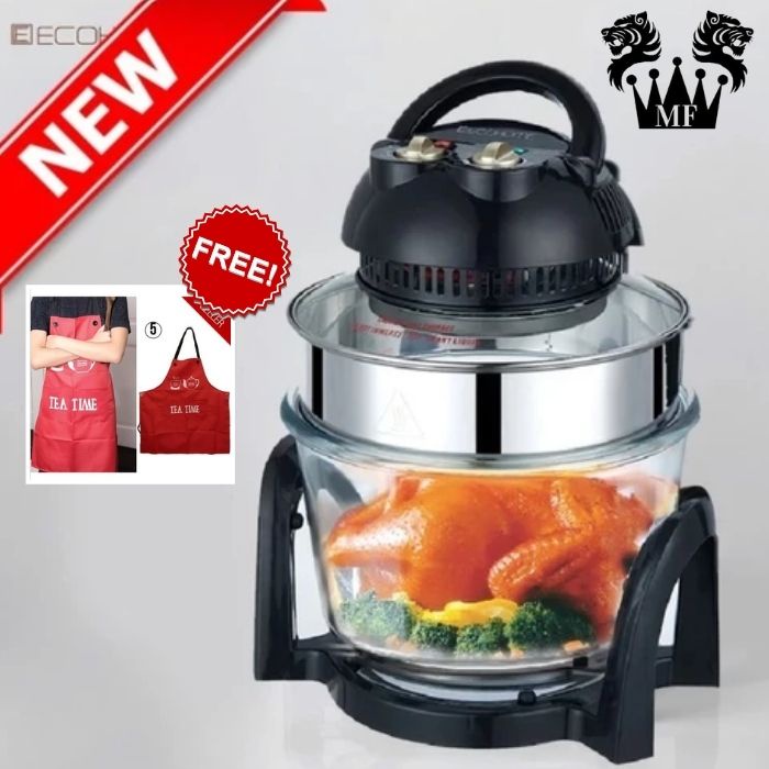 TERBATAS AIR FRYER ECOHOME ELECTRIC HALOGEN OVEN EHO-777