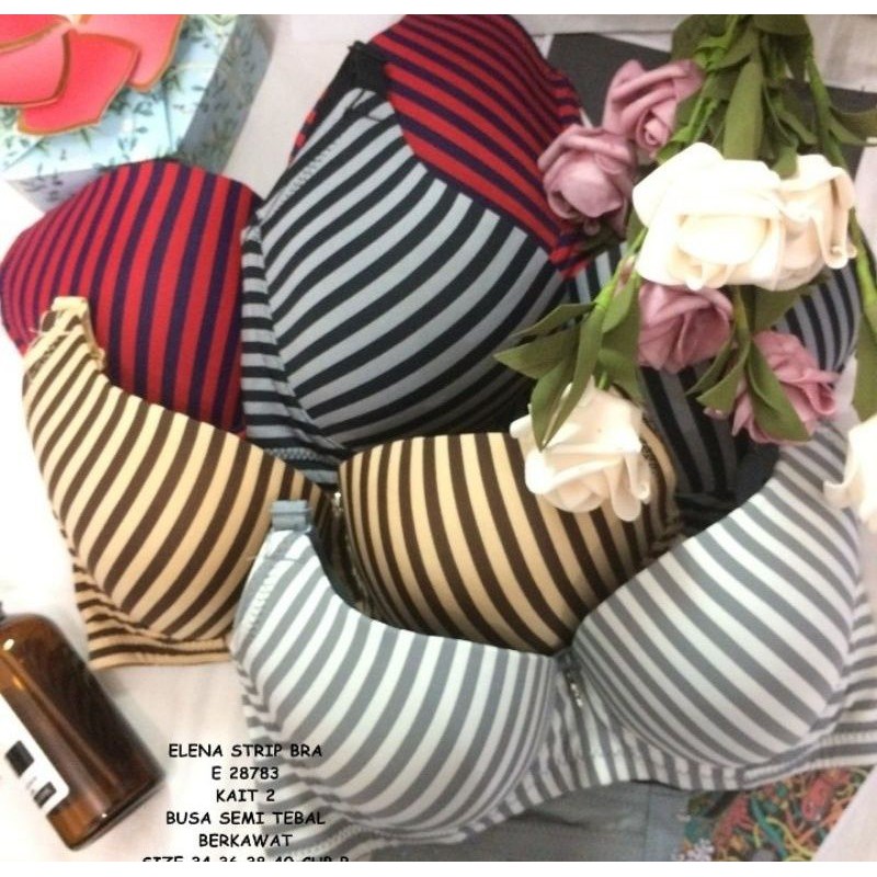 [COD] Elena Medium Bra Full Cup E 24433 Size 34B - 40B - Bra Bh Elena