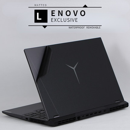 LENOVO Stiker Skin Matte Hitam 3 Sisi 14 '' 15.6 '' 13 '' 13 '' '' Y7000 R9000 YOGA 7 E4-5S Idlpad 3ea