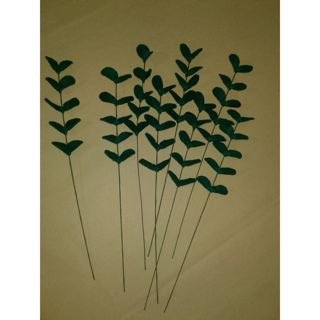 Daun Flanel/Daun Dolar Flanel/Felt Dolar Leaf