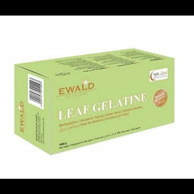 

Leaf Gelatine HALAL - Ewald 1kg ---NEW---