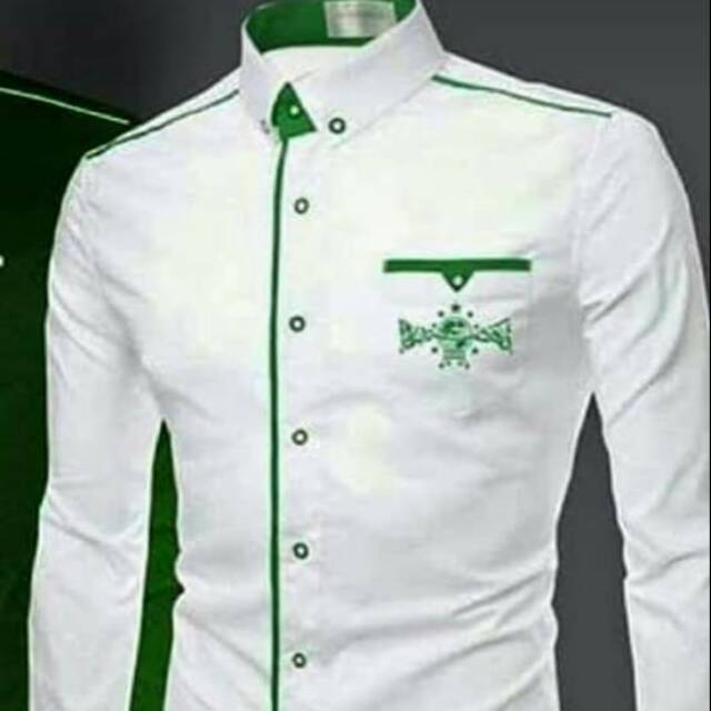 Baju NU Baju koko NU baju seragam NU putih hitam hijau