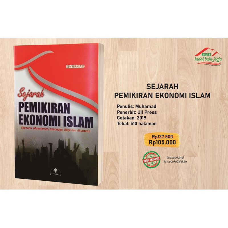 Jual Buku SEJARAH PEMIKIRAN EKONOMI ISLAM - MUHAMAD | Shopee Indonesia