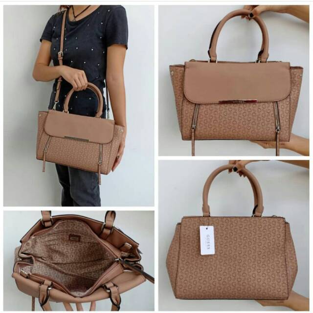 Tas guess rhett satchel bag