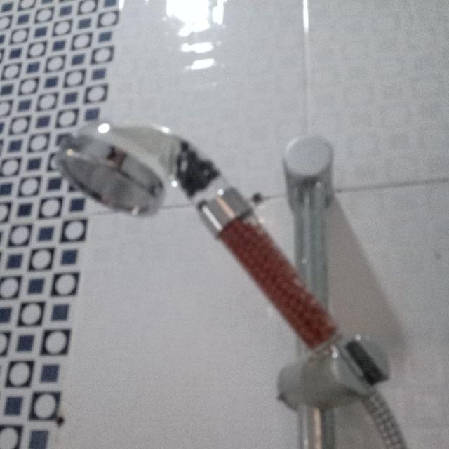 Spa Shower Head Kepala Shower Filter Aerator Pancuran Mandi Batu Ion