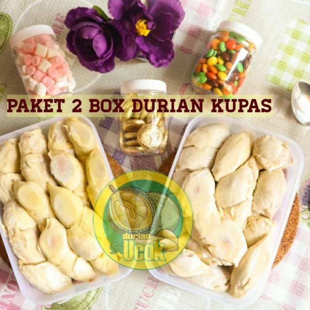 

Paket 2 Durian kupas