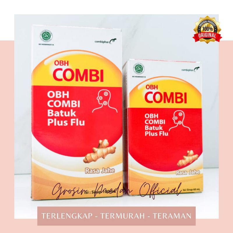 OBAT BATUK PILEK DEMAM OBH COMBI BATUK PLUS FLU ORI