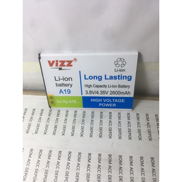 Vizz baterai Mito A19 2600mAh