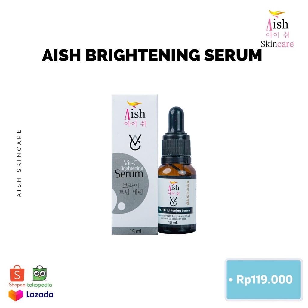 Serum Aish Brightening Original Bpom | Aish Serum Brightening | 100% Original Aish Serum Korea | Ais