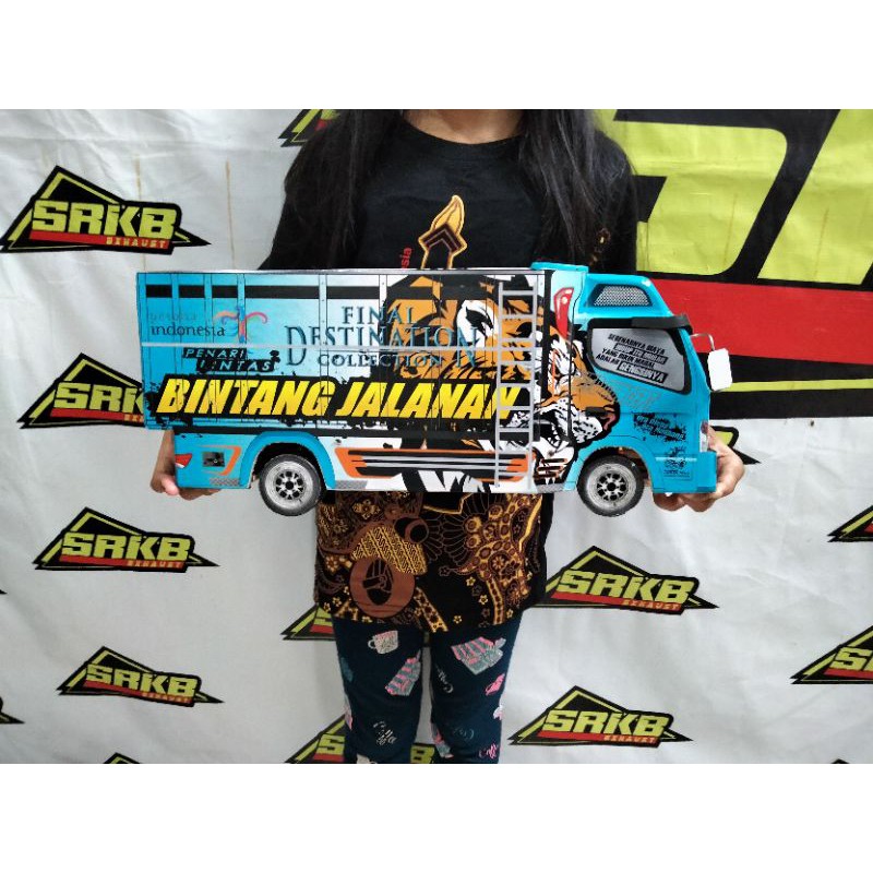  MINIATUR  TRUK  SIZE JUMBO 42cm VARIASI  LAMPU Shopee Indonesia