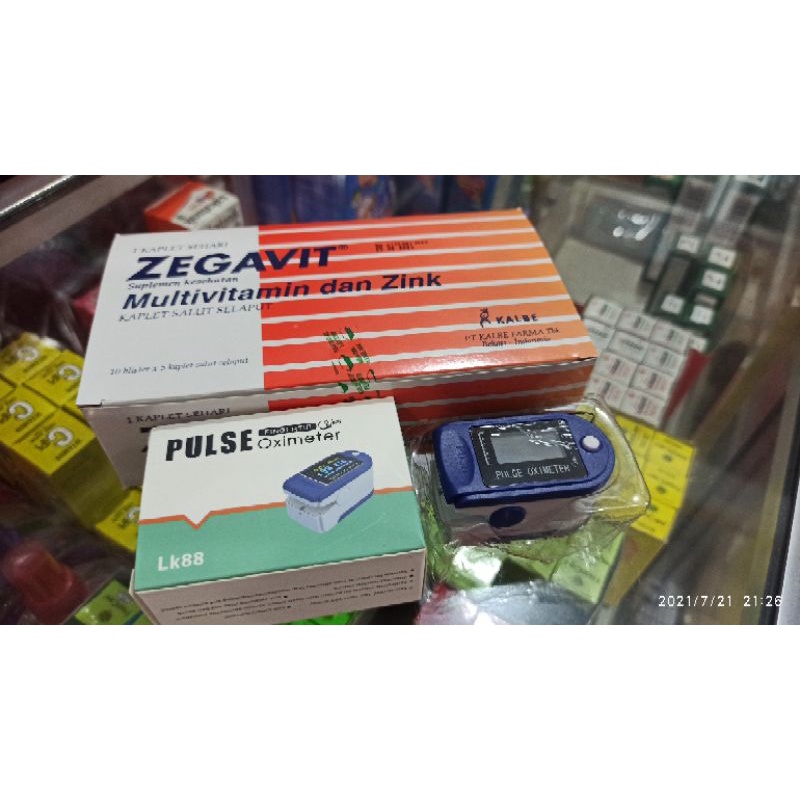 Zegavit 1box Bonus Oximeter