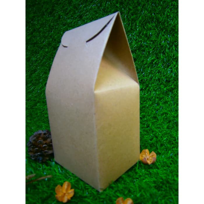 

READY STOCK GIFT BOX KARTON PACKING SOUVENIR BROWNKRAFT 280gr 17,5 X 9 X 7,5 CM