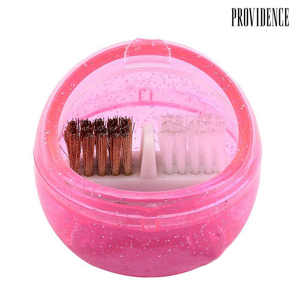 Providence Kotak Penyimpanan / Pembersih Brush Nail Art / Manicure Profesional Portable Bahan Plastik