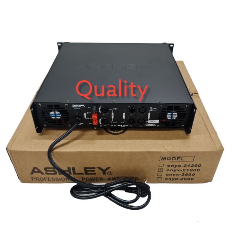 ASHLEY ONYX21000 ONYX 21000 POWER AMPLIFIER ORIGINAL