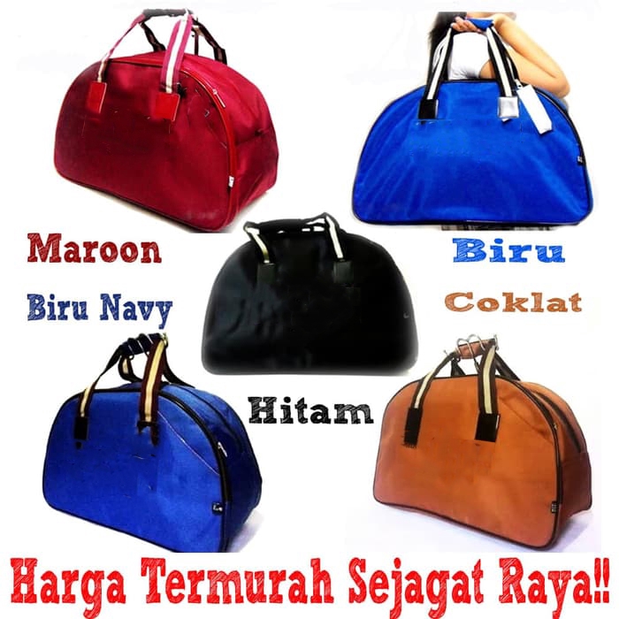 PROMO TERMURAH FREE ONGKIR !!! Travel Bag Tas Koper Jinjing Biru BESAR