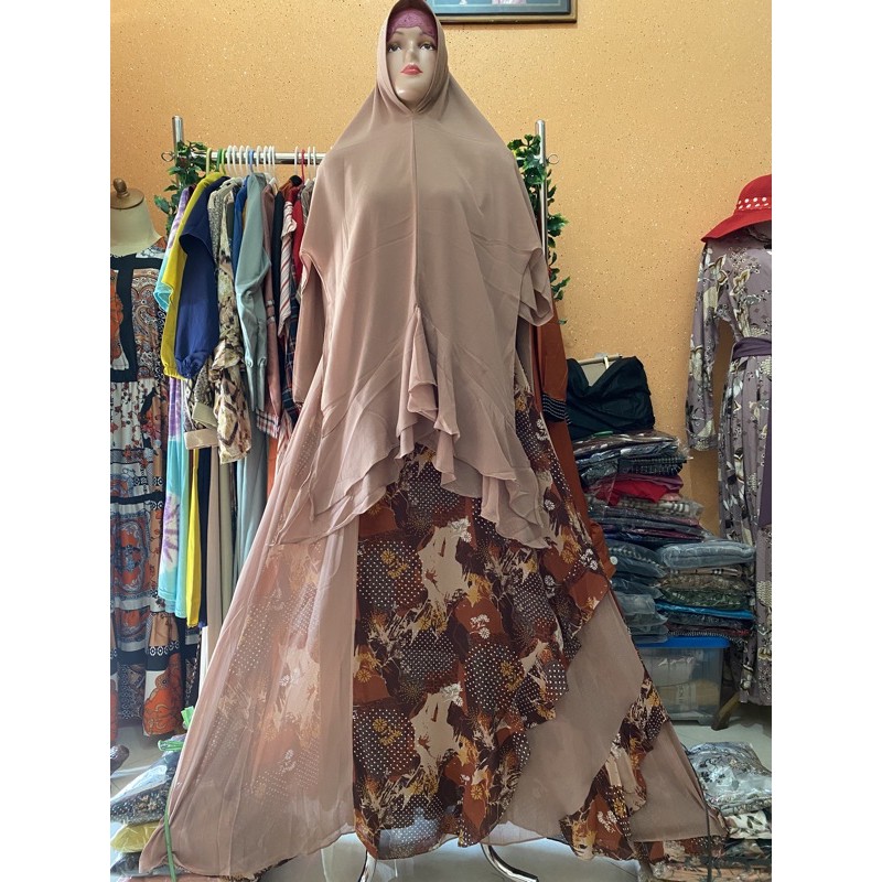 Gamis syar'i + Cadar by NK