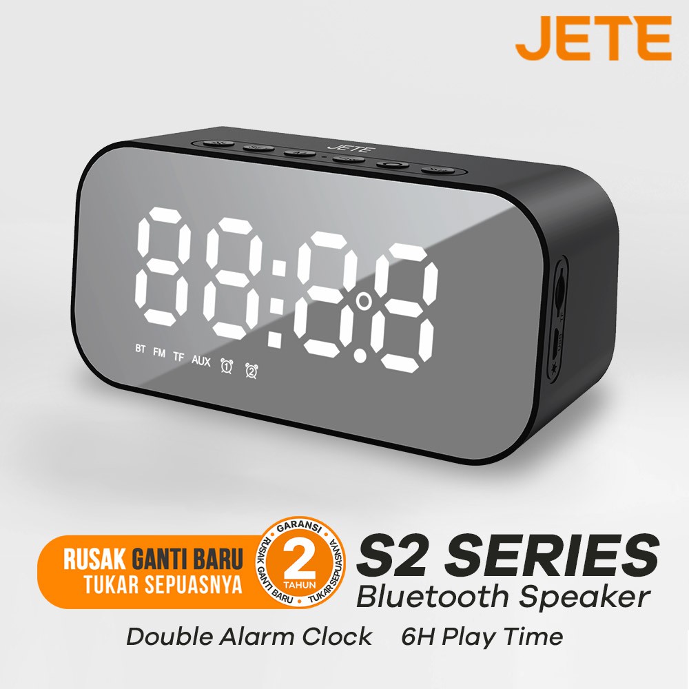 Speaker Bluetooth JETE S2 High Stereo Sound Original