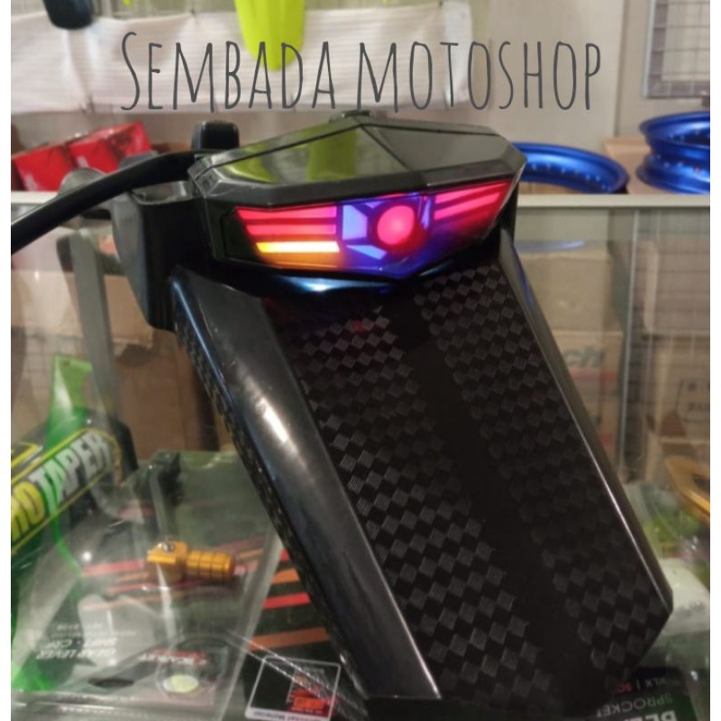 Slebor belakang crf 150L Undertail crf 150L Slebor belakang crf laser transformers bonus flasher sen