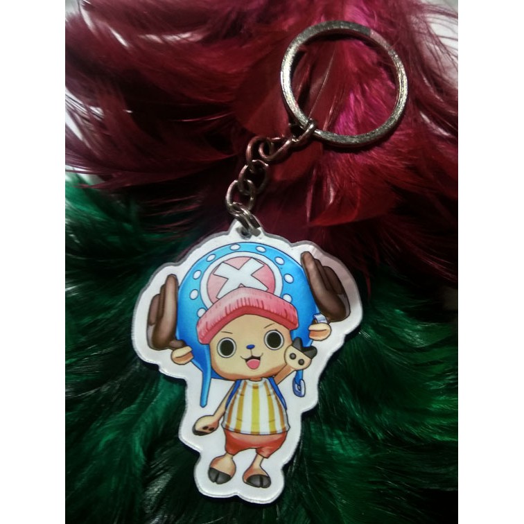 GANTUNGAN KUNCI AKRILIK KARAKTER CHIBI ANIME CHOPPER