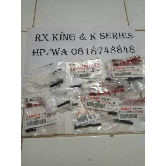 Baut mesin set rx king original