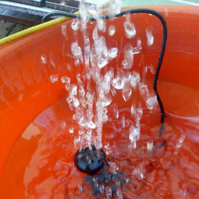 Air Mancur Kolam Taman Buatan Tanpa Listrik, Tenaga Solar Matahari 7v 1.12w 150l/h