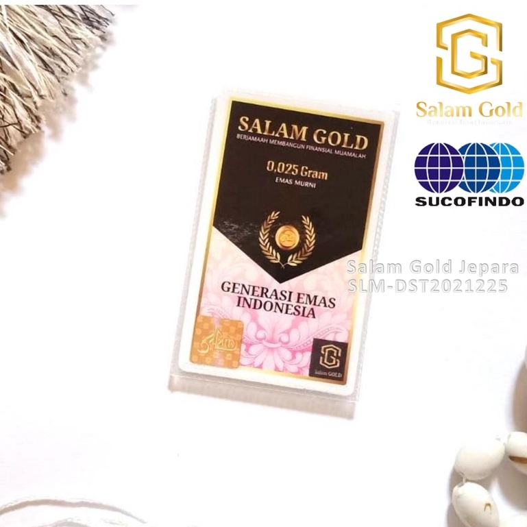 Salam Gold 0,025 gram
