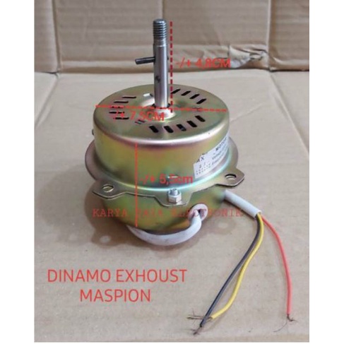 Motor Kipas Exhaust, Dinamo Exhaust Fan MASPION
